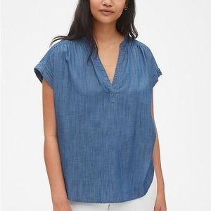 GAP Chambray Top